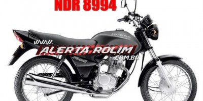 Rolim de Moura – Motocicleta CG é furtada durante a madrugada deste sábado  Rolim de Moura – Motocicleta CG é furtada durante a madrugada deste sábado