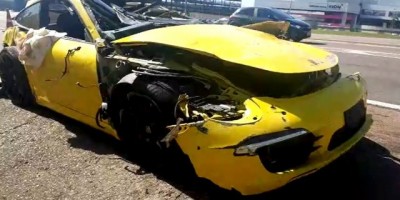 Mulher morre ao atropelar vaca com Porsche, no interior de SP Mulher morre ao atropelar vaca com Porsche, no interior de SP