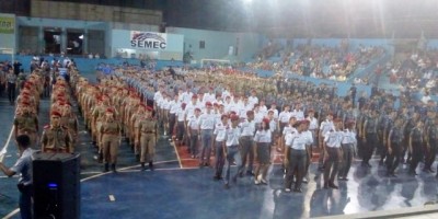 Militares mirins de todo o Estado de Rondônia participam do 3º encontro na cidade de Vilhena Militares mirins de todo o Estado de Rondônia participam do 3º encontro na cidade de Vilhena
