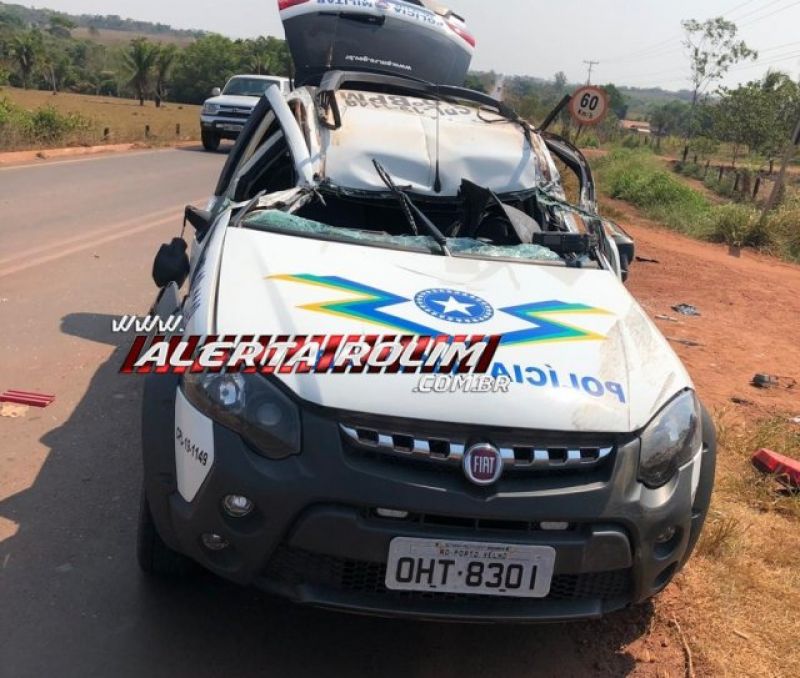 Nova Estrela - Policiais militares se envolvem em acidente enquanto se deslocavam para prestarem apoio em ocorrência policial Nova Estrela - Policiais militares se envolvem em acidente enquanto se deslocavam para prestarem apoio em ocorrência policial