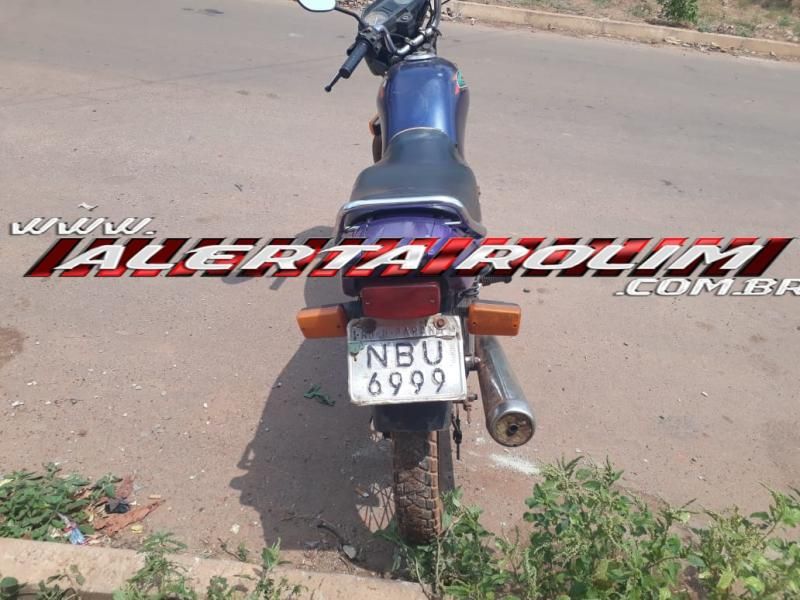 Rolim de Moura – Motocicleta furtada em Pimenta Bueno é recuperada nesta tarde de sábado no Bairro Boa Esperança Rolim de Moura – Motocicleta furtada em Pimenta Bueno é recuperada nesta tarde de sábado no Bairro Boa Esperança