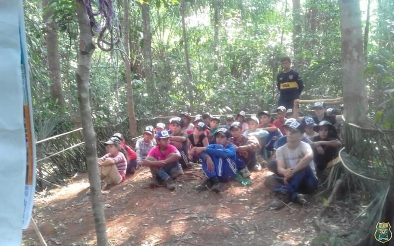 Alunos da Polícia Mirim de Alto Alegre e Alta Floresta participam de instruções em ambiente de selva Alunos da Polícia Mirim de Alto Alegre e Alta Floresta participam de instruções em ambiente de selva