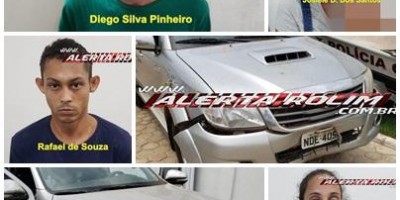 Atualizada –  Polícia Militar de Nova Mamoré recupera caminhonetes roubadas em Alto Alegre e dois casais são presos  Atualizada –  Polícia Militar de Nova Mamoré recupera caminhonetes roubadas em Alto Alegre e dois casais são presos