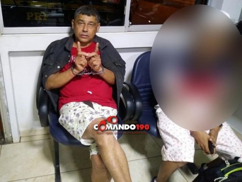 Em Ji-Paraná, PRF apreende drogas escondida dentro de cabo de machado Em Ji-Paraná, PRF apreende drogas escondida dentro de cabo de machado