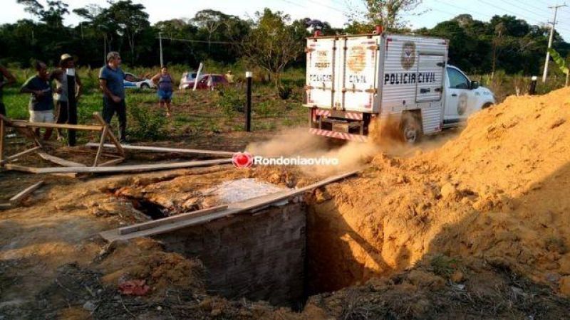Homem mata irmão a golpes de marreta e depois enterra corpo em fossa, em Porto Velho Homem mata irmão a golpes de marreta e depois enterra corpo em fossa, em Porto Velho