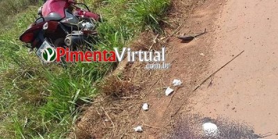 Homem perde a vida após grave acidente entre carro e moto na RO-010, em Pimenta Bueno Homem perde a vida após grave acidente entre carro e moto na RO-010, em Pimenta Bueno
