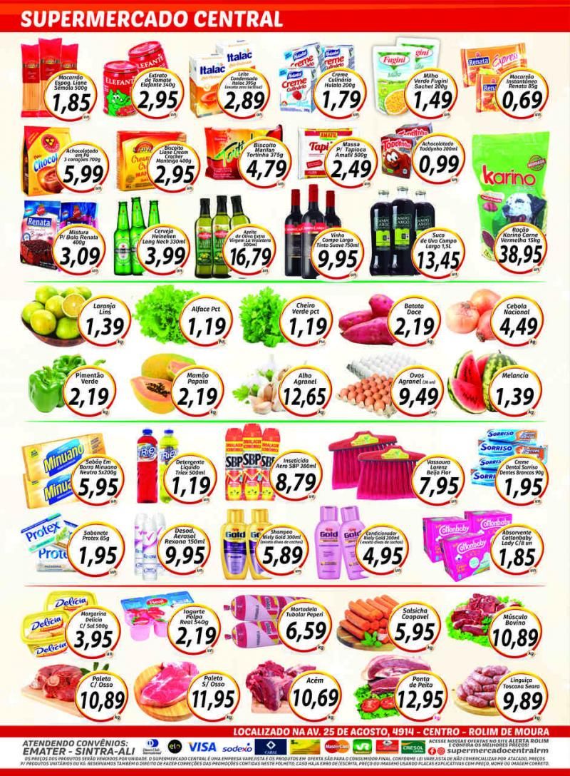 Promoção do Supermercado Central Promoção do Supermercado Central