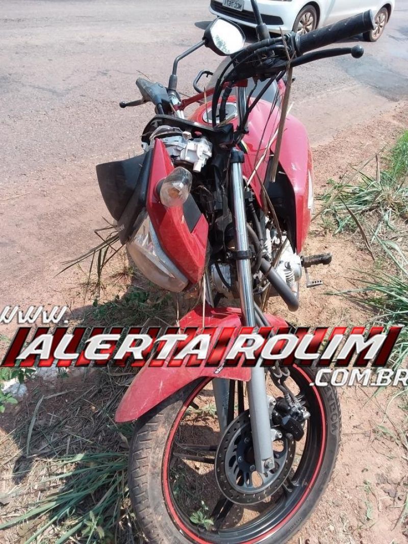 Rolim de Moura – Motociclista fratura perna após bater em capivara na RO-010 Rolim de Moura – Motociclista fratura perna após bater em capivara na RO-010