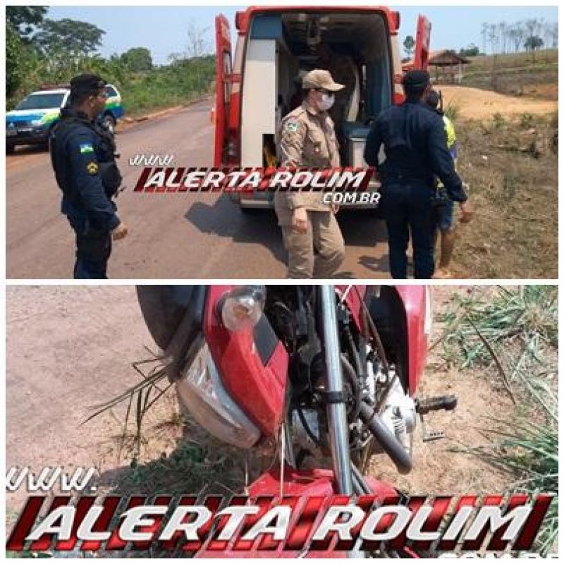 Rolim de Moura – Motociclista fratura perna após bater em capivara na RO-010 Rolim de Moura – Motociclista fratura perna após bater em capivara na RO-010