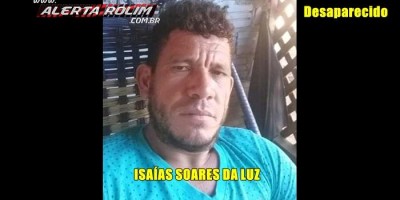 Seringueiras - Familiares procuram por ISAÍAS SOARES DA LUZ, desaparecido há mais de três meses Seringueiras - Familiares procuram por ISAÍAS SOARES DA LUZ, desaparecido há mais de três meses