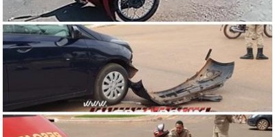 Rolim de Moura – Três acidentes de trânsito foram registrados na cidade durante esta manhã de segunda-feira 