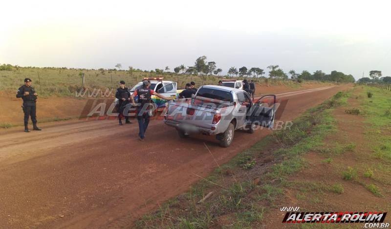 Nova Brasilândia – Durante Operação Paz no Campo, Polícia Militar apreende arma de fogo e várias munições Nova Brasilândia – Durante Operação Paz no Campo, Polícia Militar apreende arma de fogo e várias munições