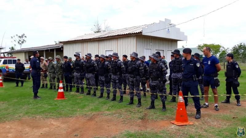 Operação de Reintegração de Posse é realizada em Assentamentos na área de Nova Brasilândia/RO Operação de Reintegração de Posse é realizada em Assentamentos na área de Nova Brasilândia/RO