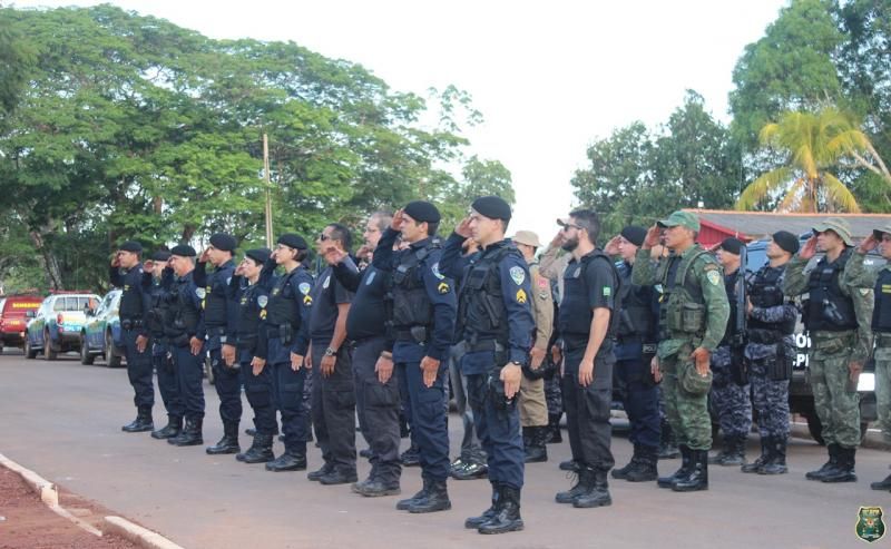 Operação de Reintegração de Posse é realizada em Assentamentos na área de Nova Brasilândia/RO Operação de Reintegração de Posse é realizada em Assentamentos na área de Nova Brasilândia/RO