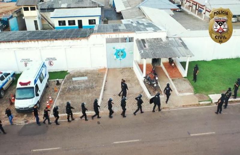 Polícia Civil deflagra operação "Descarrilho", em Pimenta Bueno Polícia Civil deflagra operação "Descarrilho", em Pimenta Bueno