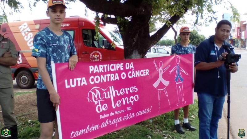 Polícia Mirim do 10º Batalhão em Rolim de Moura participa de atividades alusiva ao Outubro Rosa Polícia Mirim do 10º Batalhão em Rolim de Moura participa de atividades alusiva ao Outubro Rosa
