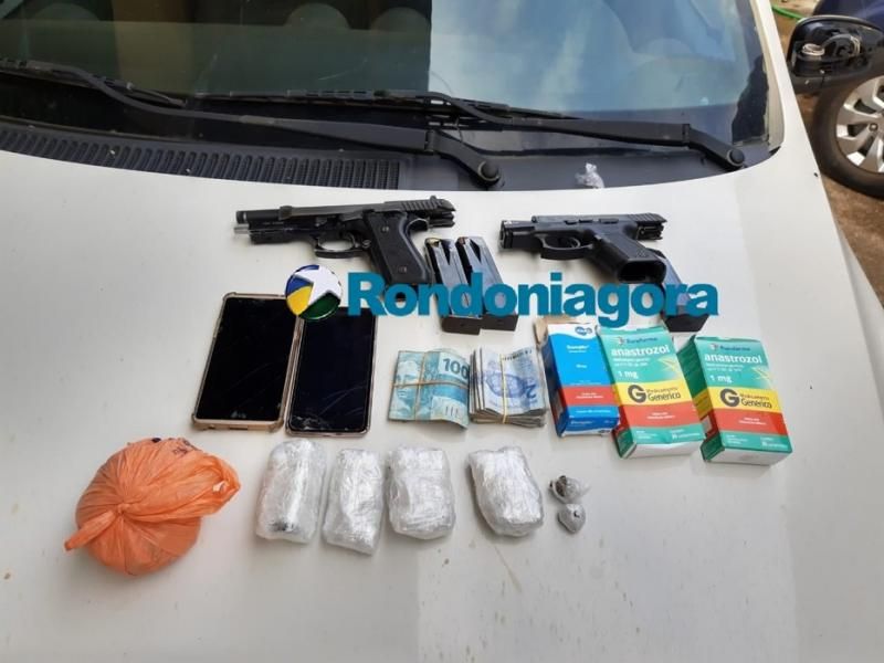 Diretor de segurança do presídio "470" é preso com drogas; em Porto Velho Diretor de segurança do presídio "470" é preso com drogas; em Porto Velho