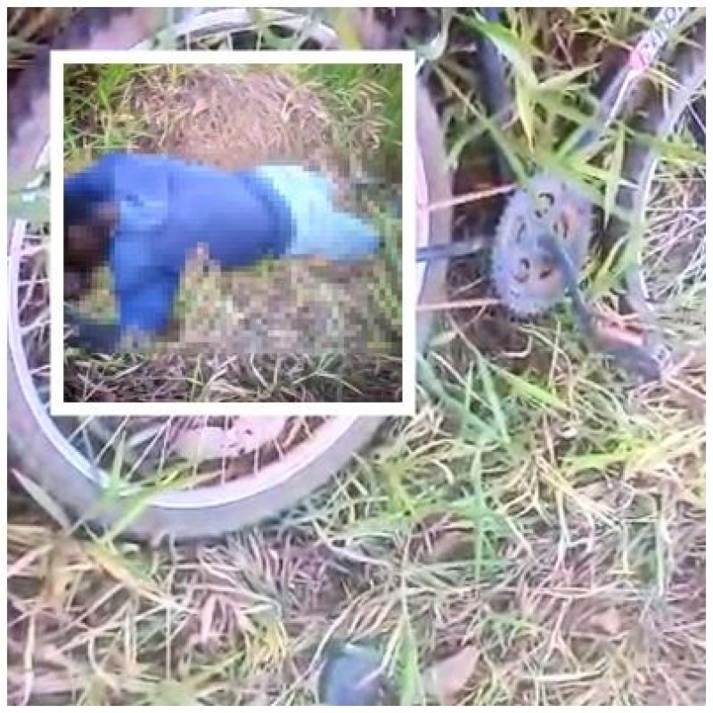 Morador da linha 208 é encontrado morto caído ao lado de bicicleta, na RO-383 Morador da linha 208 é encontrado morto caído ao lado de bicicleta, na RO-383