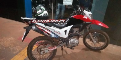 Rolim de Moura – Polícia Militar recupera Bros minutos depois de ser roubada Rolim de Moura – Polícia Militar recupera Bros minutos depois de ser roubada