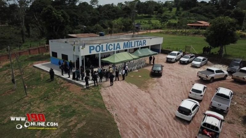 Santa Luzia Do Oeste – Quartel da Policia Militar é reinaugurado com novas instalações após reforma e ampliação Santa Luzia Do Oeste – Quartel da Policia Militar é reinaugurado com novas instalações após reforma e ampliação