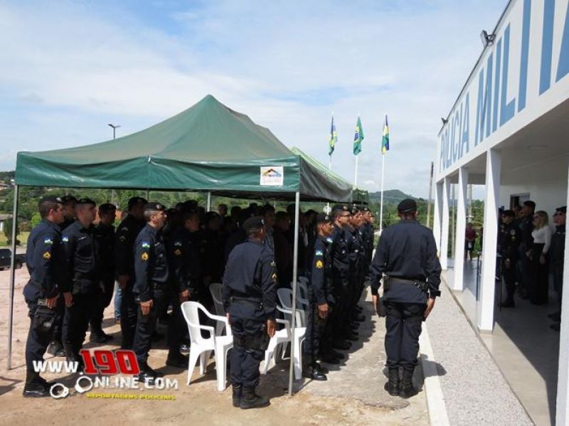 Santa Luzia Do Oeste – Quartel da Policia Militar é reinaugurado com novas instalações após reforma e ampliação Santa Luzia Do Oeste – Quartel da Policia Militar é reinaugurado com novas instalações após reforma e ampliação