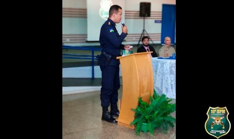 Solenidade alusiva aos 44 anos da PMRO é realizada pelo 10º Batalhão de Polícia Militar Solenidade alusiva aos 44 anos da PMRO é realizada pelo 10º Batalhão de Polícia Militar