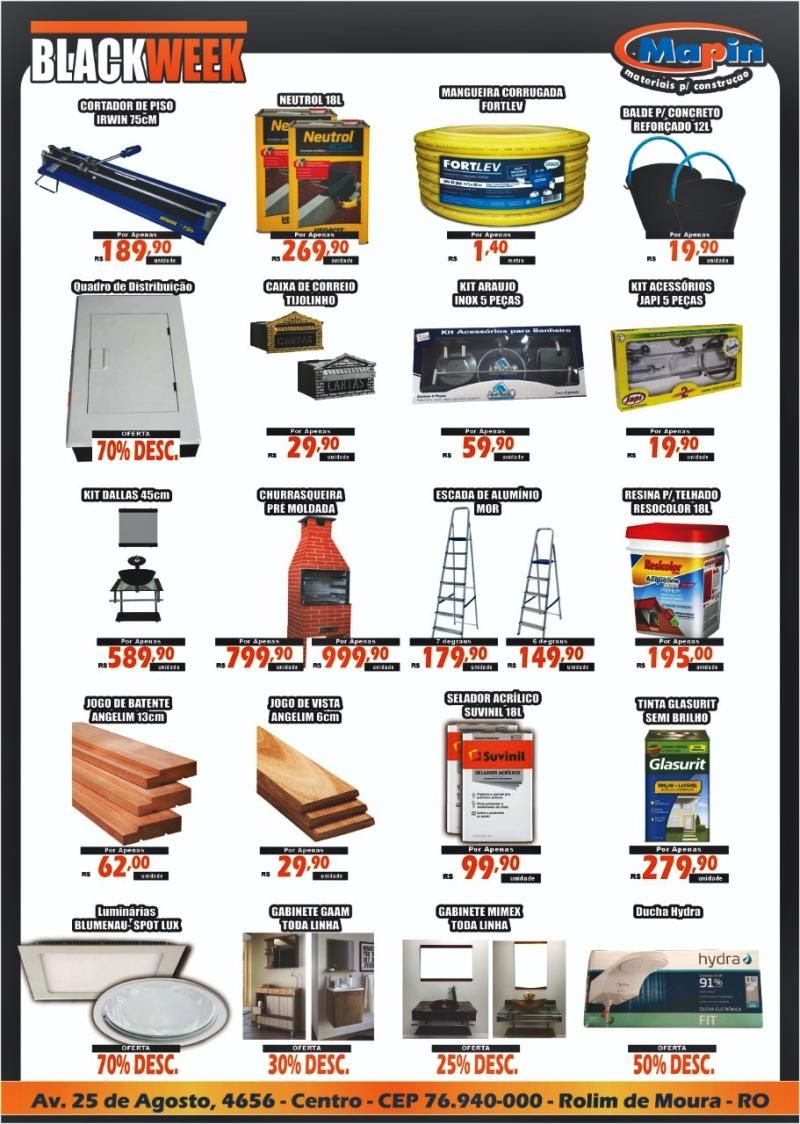 Superpromoção Black Week MAPIN com até 70% de descontos Superpromoção Black Week MAPIN com até 70% de descontos