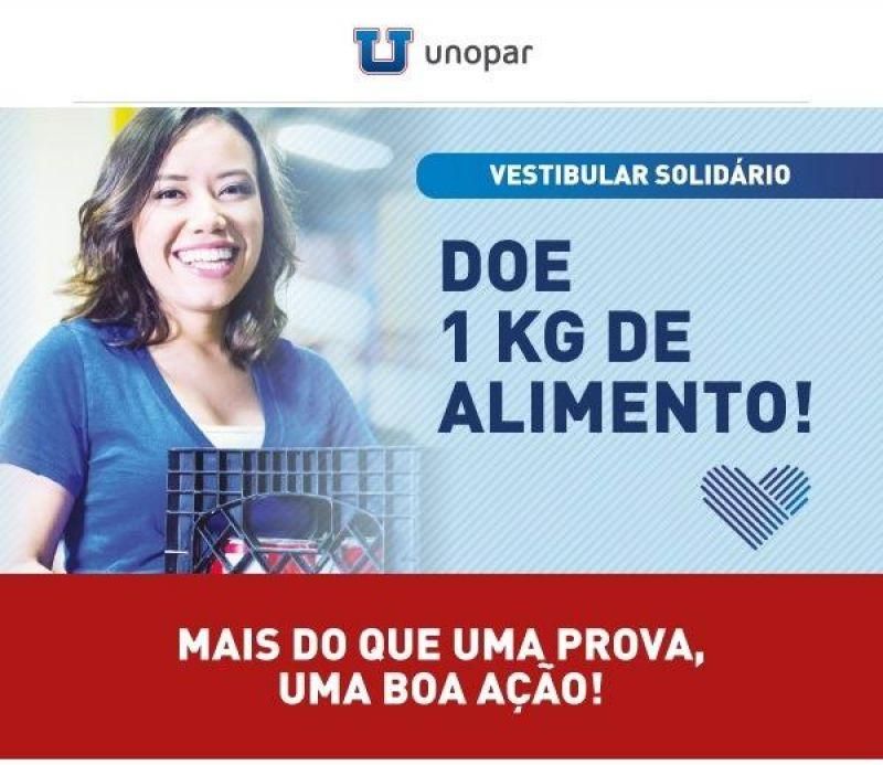 MEGA PROMOÇÃO: UNOPAR de Rolim de Moura lança vestibular solidário MEGA PROMOÇÃO: UNOPAR de Rolim de Moura lança vestibular solidário