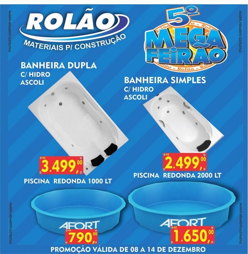 Amanhã é o 5° Mega Feirão do Rolão Materiais para construção ; Confira os folhetos com as ofertas!!!! Amanhã é o 5° Mega Feirão do Rolão Materiais para construção ; Confira os folhetos com as ofertas!!!!