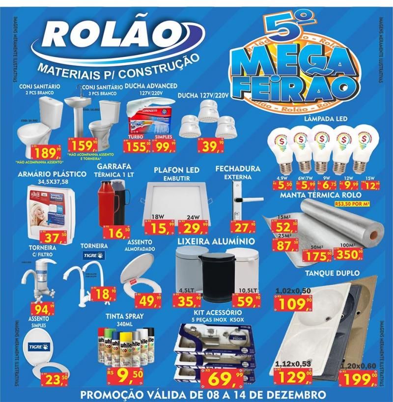 Amanhã é o 5° Mega Feirão do Rolão Materiais para construção ; Confira os folhetos com as ofertas!!!! Amanhã é o 5° Mega Feirão do Rolão Materiais para construção ; Confira os folhetos com as ofertas!!!!