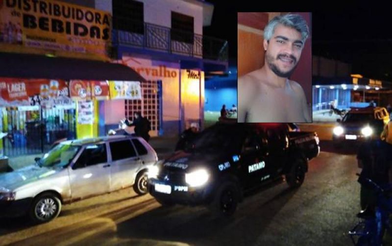 Homem é morto a tiros em mesa de bar na Avenida Paraná, em Vilhena 