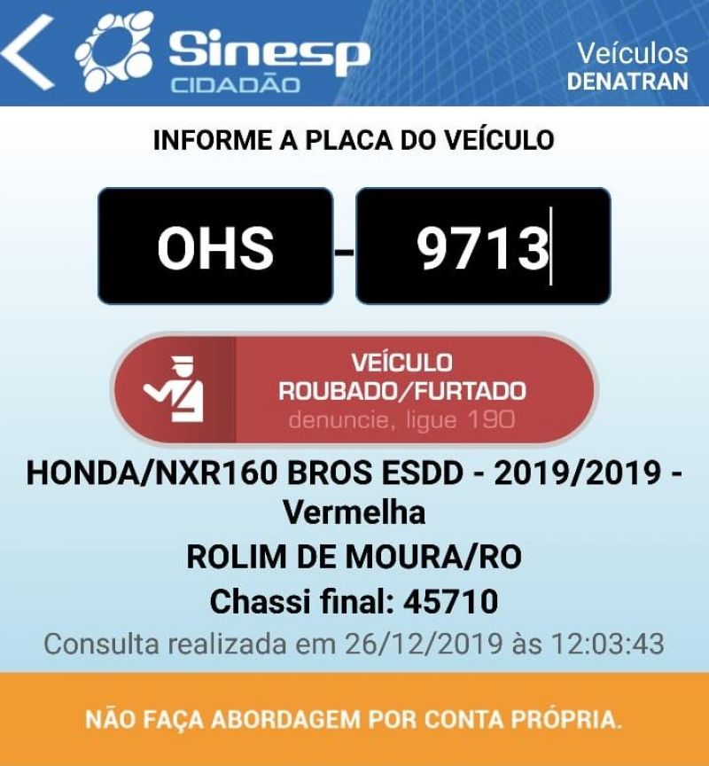 Moradora de Rolim de Moura tem arma apontada pra cabeça e tem moto roubada em plena luz do dia, Ji-Paraná Moradora de Rolim de Moura tem arma apontada pra cabeça e tem moto roubada em plena luz do dia, Ji-Paraná