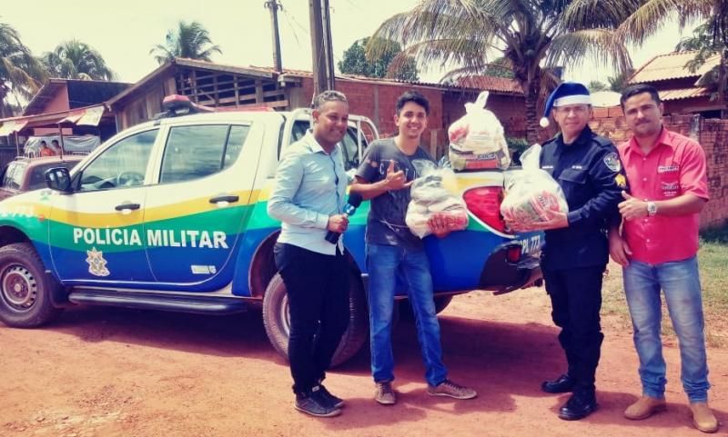 Polícia Militar do 10º Batalhão realiza sonhos de crianças em Rolim de Moura Polícia Militar do 10º Batalhão realiza sonhos de crianças em Rolim de Moura