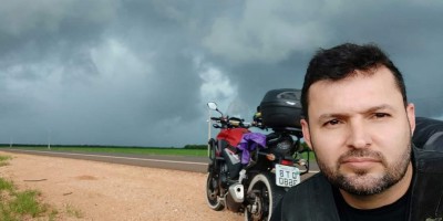 Professor de Cacoal morre em grave acidente de moto, em Mato Grosso