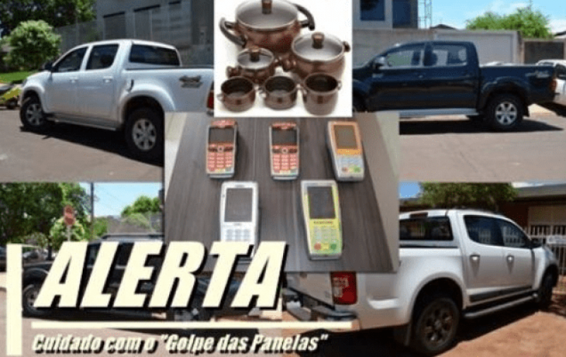 Alerta para o Golpe da Panela. Golpistas já fizeram vítimas em Rondônia Alerta para o Golpe da Panela. Golpistas já fizeram vítimas em Rondônia