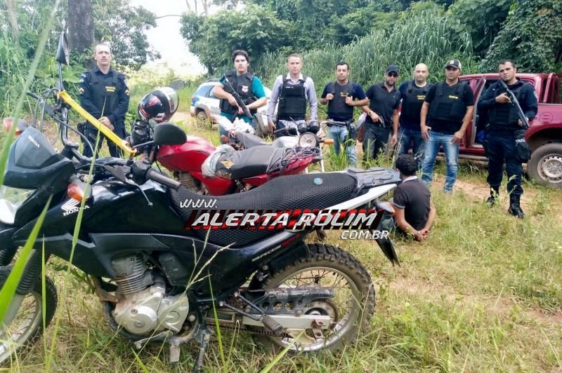 Após roubo na área rural de Nova Brasilândia, PM e PC prende dois suspeitos e recupera duas motos roubadas Após roubo na área rural de Nova Brasilândia, PM e PC prende dois suspeitos e recupera duas motos roubadas