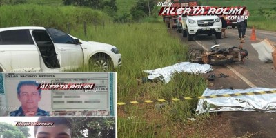 Pai e filho são as vítimas fatais do grave acidente de trânsito na RO-010, em Novo Horizonte Pai e filho são as vítimas fatais do grave acidente de trânsito na RO-010, em Novo Horizonte