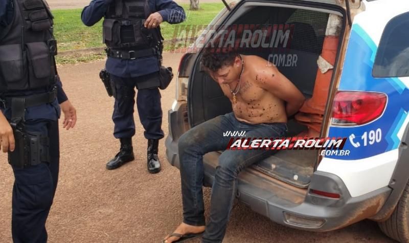 Rolim de Moura – Durante ação rápida, Polícia Militar recupera moto roubada e prende suspeito Rolim de Moura – Durante ação rápida, Polícia Militar recupera moto roubada e prende suspeito