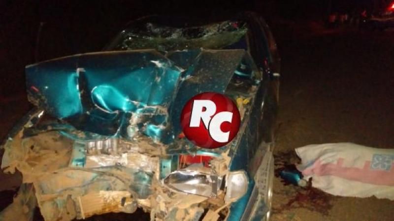 Colisão frontal entre moto e carro deixa dois mortos, em São Miguel do Guaporé Colisão frontal entre moto e carro deixa dois mortos, em São Miguel do Guaporé