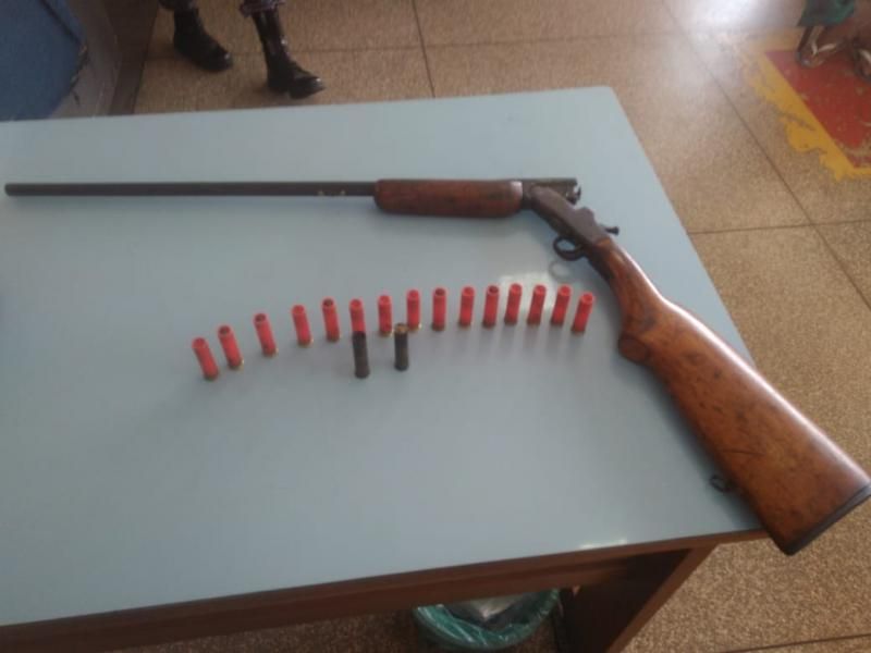 Durante Operação Paz no Campo, cinco armas de fogo foram apreendidas pela PM, na Região de Pimenta Bueno Durante Operação Paz no Campo, cinco armas de fogo foram apreendidas pela PM, na Região de Pimenta Bueno