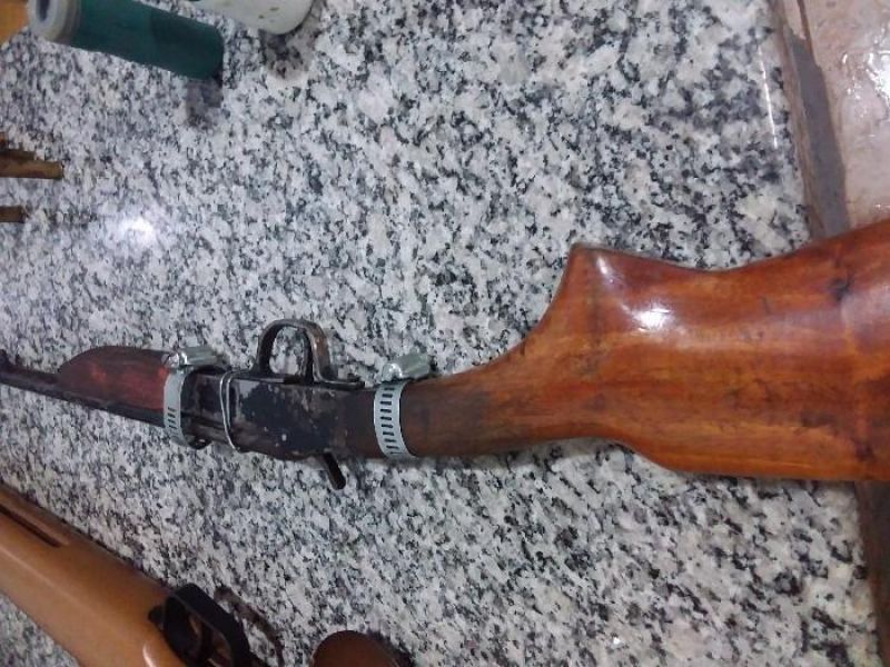 Durante Operação Paz no Campo, cinco armas de fogo foram apreendidas pela PM, na Região de Pimenta Bueno Durante Operação Paz no Campo, cinco armas de fogo foram apreendidas pela PM, na Região de Pimenta Bueno