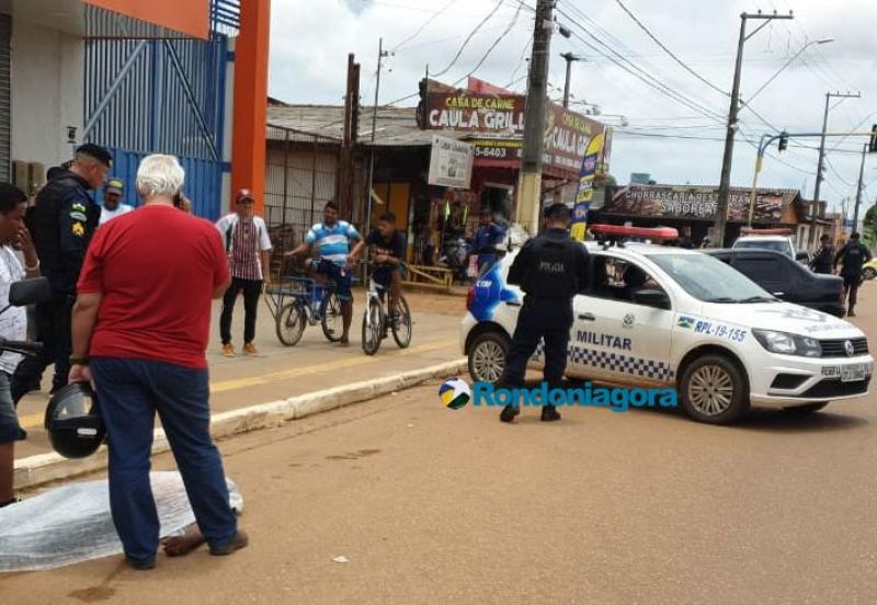 Cliente morre após troca de tiros entre bandidos e Agente Penitenciário, em Porto Velho Cliente morre após troca de tiros entre bandidos e Agente Penitenciário, em Porto Velho