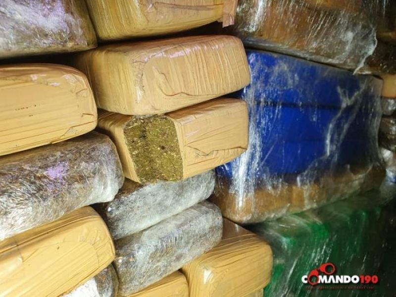 PRF apreende aproximadamente 400 quilos de maconha, em Ji-Paraná PRF apreende aproximadamente 400 quilos de maconha, em Ji-Paraná