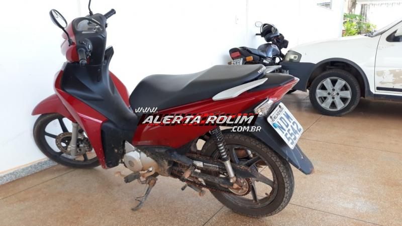 Rolim de Moura – Com a ajuda de denúncia, Polícia Militar recupera moto roubada durante a última noite