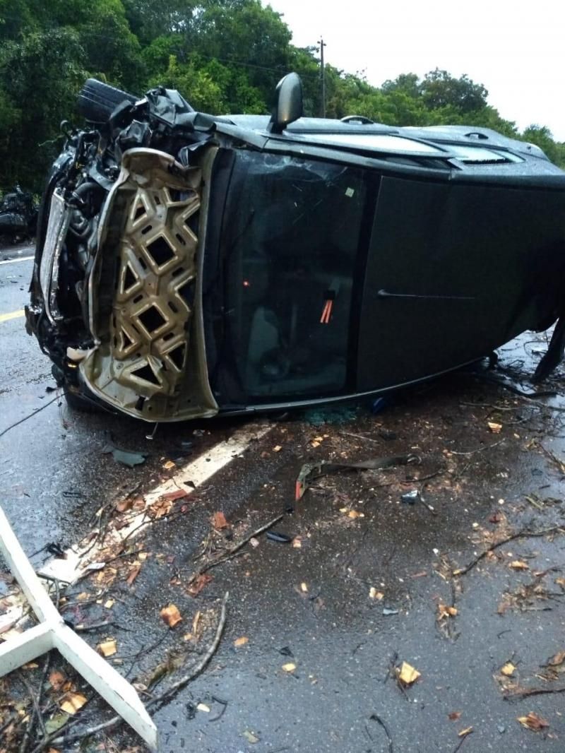 Acidente na BR-319 entre Porto Velho e Humaitá deixa dois mortos  Acidente na BR-319 entre Porto Velho e Humaitá deixa dois mortos