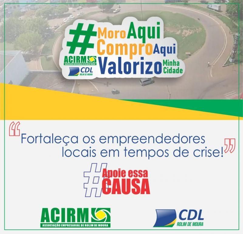 Acirm faz campanha para clientes comprarem no comércio local de Rolim de Moura Acirm faz campanha para clientes comprarem no comércio local de Rolim de Moura