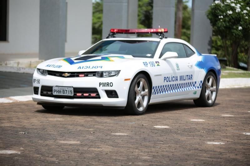 Camaro cedido pela Justiça à Polícia Militar de Rondônia será utilizado como viatura Camaro cedido pela Justiça à Polícia Militar de Rondônia será utilizado como viatura