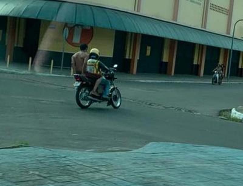 Morador de rua, que estava internado com Covid-19, foge de hospital e pega mototáxi no interior do Amazonas Morador de rua, que estava internado com Covid-19, foge de hospital e pega mototáxi no interior do Amazonas