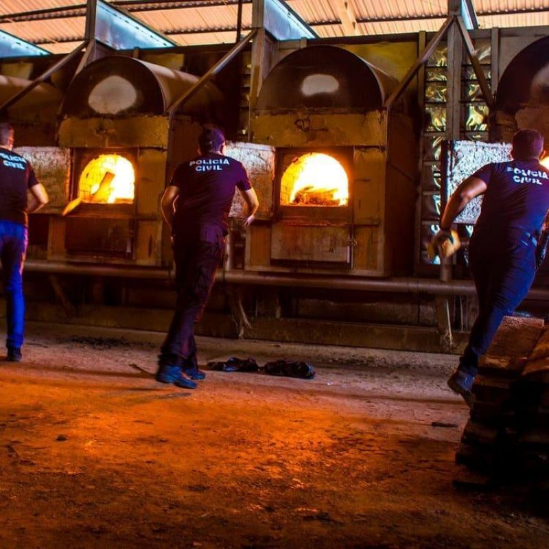 Polícia Judiciária Civil incinera quase uma tonelada de drogas na manhã desta quinta-feira, em Ji-Paraná Polícia Judiciária Civil incinera quase uma tonelada de drogas na manhã desta quinta-feira, em Ji-Paraná