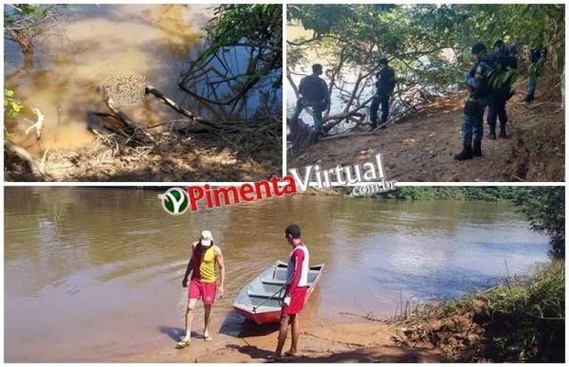Corpo de homem com tatuagem na nuca é encontrado por populares no Rio Pimenta,  em Pimenta Bueno Corpo de homem com tatuagem na nuca é encontrado por populares no Rio Pimenta,  em Pimenta Bueno